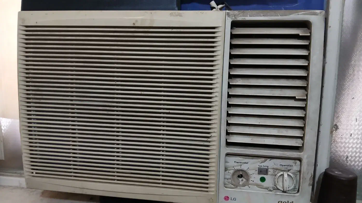 کولر پنجره ای LG|کولر گازی و فن‌کوئل|اهواز, کوی رمضان|دیوار