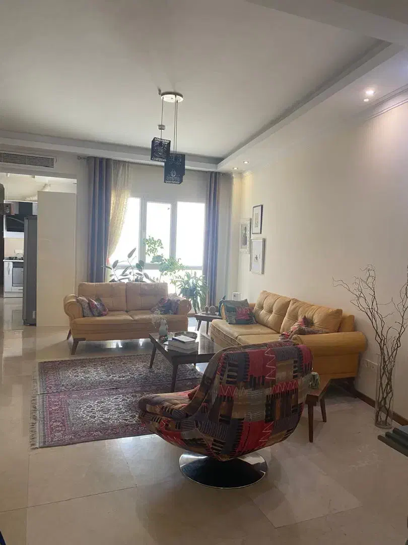 اجاره آپارتمان، ۱۳۰ متر،دوخوابه،۲۴ متری سعادت آباد