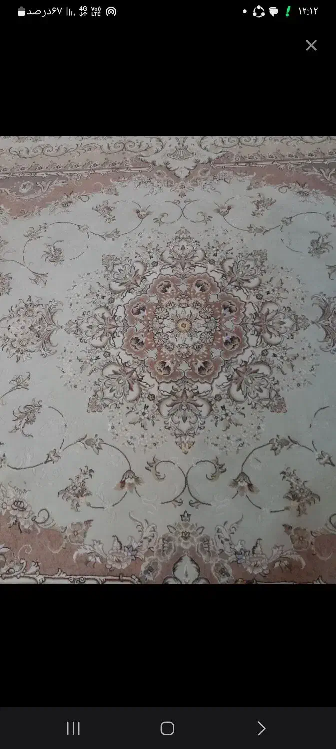 فرش ۹ متری گل برجسته|فرش|تهران, شهرک ولیعصر جنوبی|دیوار