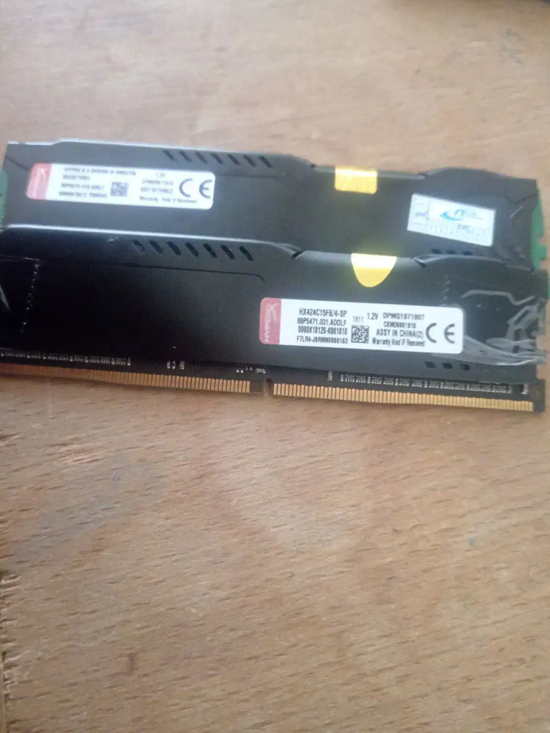 رم8 ddr4 دو کانال hyperx|قطعات و لوازم جانبی رایانه|شیراز, معالی‌آباد|دیوار