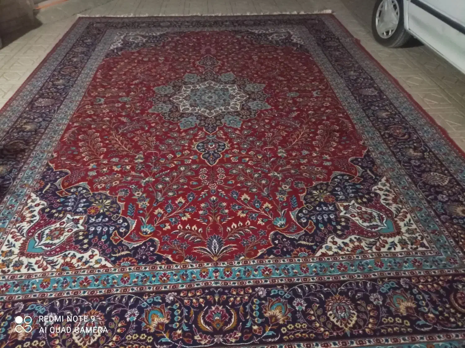 سلام فرش سالم قدیمی جنس عالی|فرش|اصفهان, ارداجی|دیوار