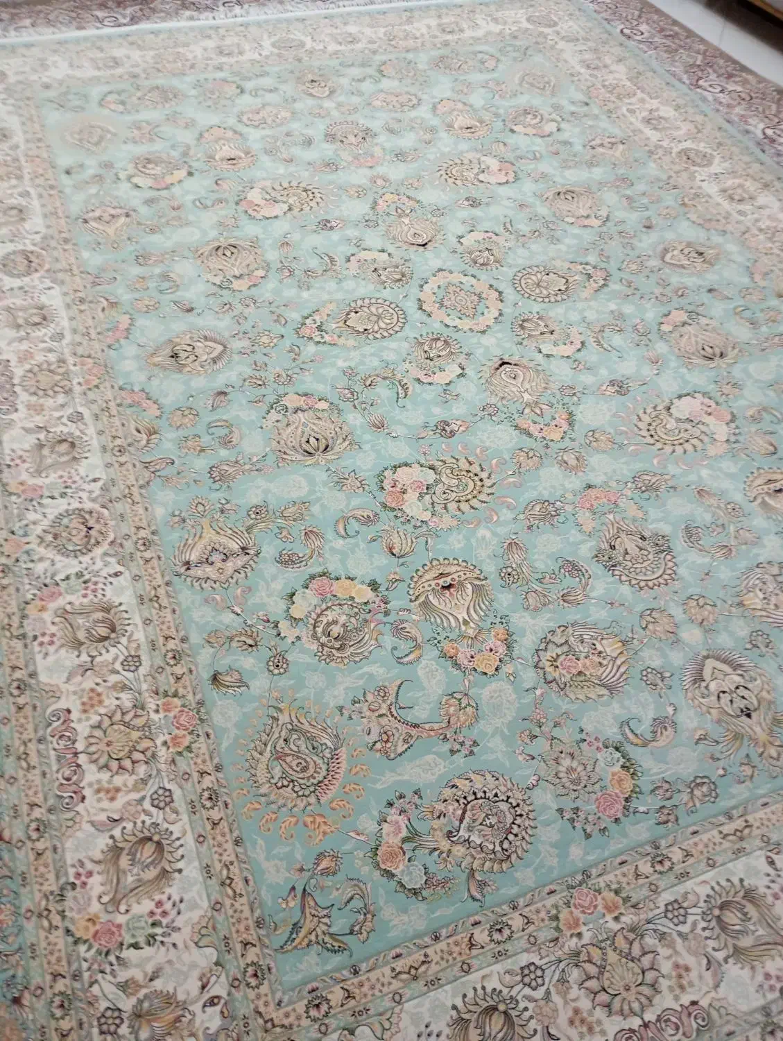 ۱ جفت فرش ۱۵۰۰ شانه مشهد اصل افشان ۹ متری|فرش|مشهد, شهرک لشکر (شهرک غرب)|دیوار