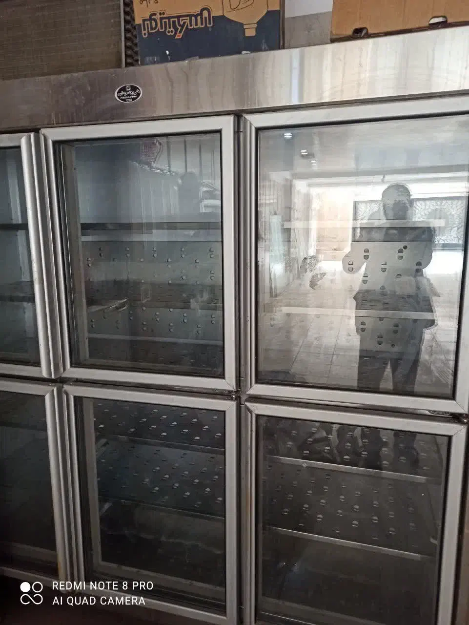 فریزر تمام استیل ۶ درب ایستاده مارک فریدونی|فروشگاه و مغازه|قم, قلعه عموحسین|دیوار