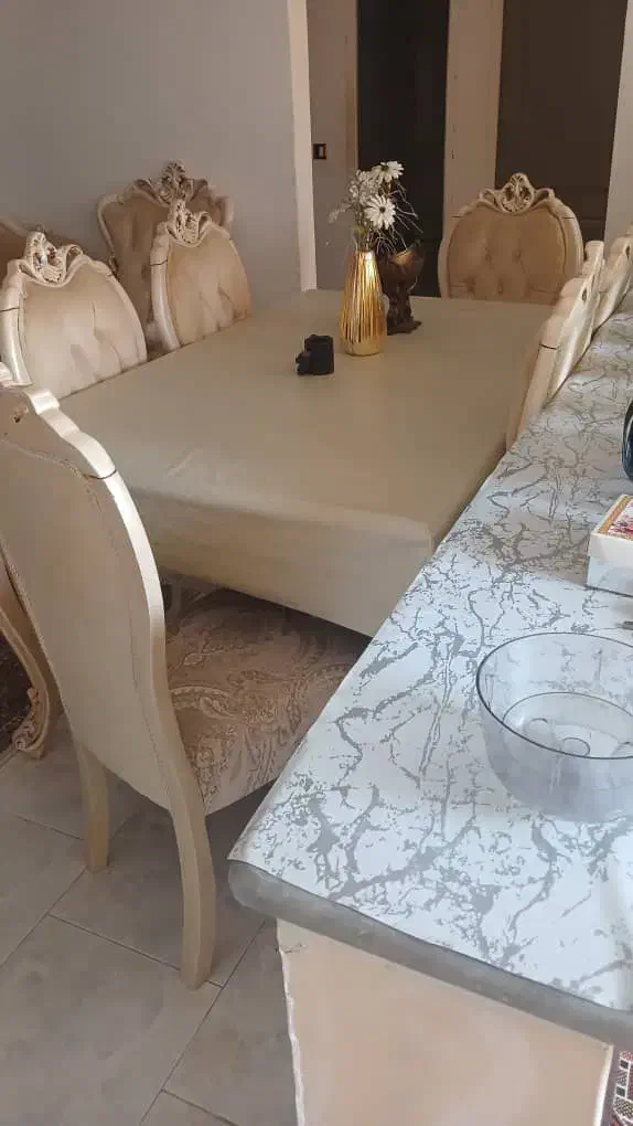 میز ناهارخوری سالم ۶نفره|میز و صندلی غذاخوری|بندر انزلی, خوش پیک|دیوار