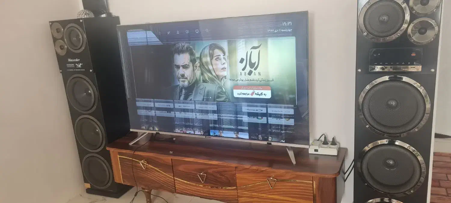 ال ای دی ۵۵ اسنوا|تلویزیون و پروژکتور|گلستان (تهران), |دیوار