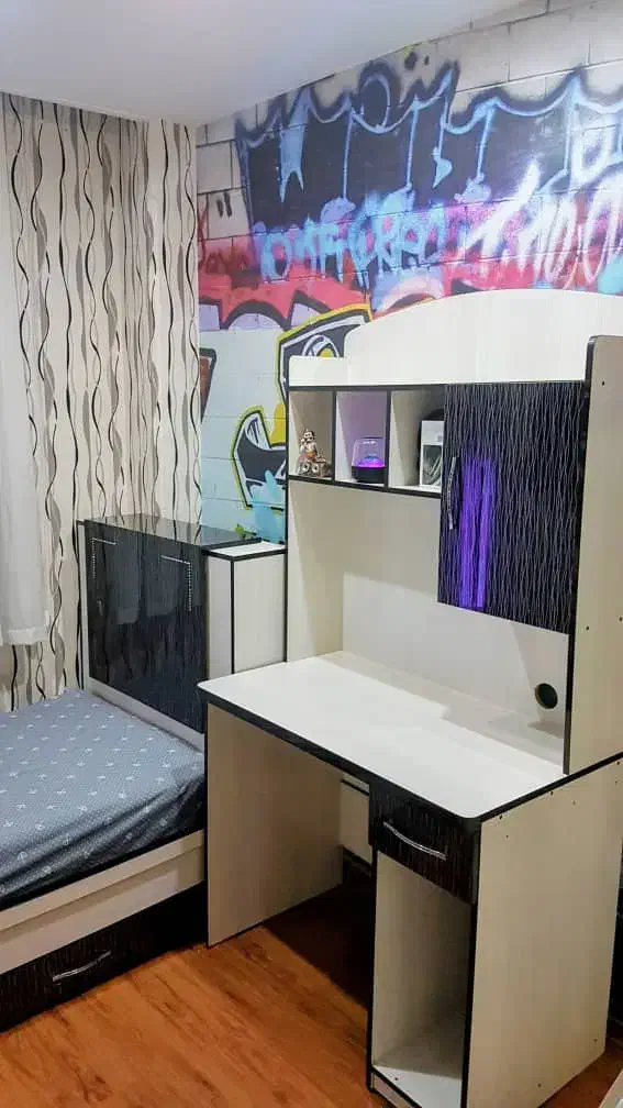 تخت و میز کامپیوتر|تخت و سرویس خواب|تهران, نارمک جنوبی|دیوار