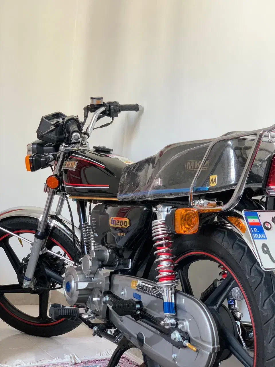 موتور متین ۲۰۰ در حد خشک|موتورسیکلت|اسلامشهر, مسکن مهر اسلاشهر (شهرک امام خمینی)|دیوار