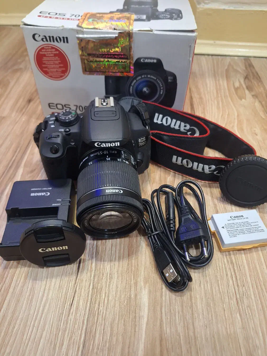 دوربین 700D کنون|دوربین عکاسی و فیلمبرداری|اهواز, مجاهد|دیوار