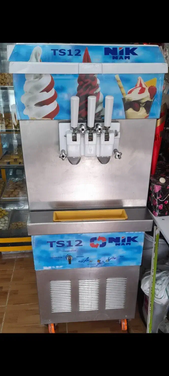 دستگاه بستنی کم کارسالم وتمیز مدل87دوموتوره سردکن|کافیشاپ و رستوران|علیآباد کتول, |دیوار