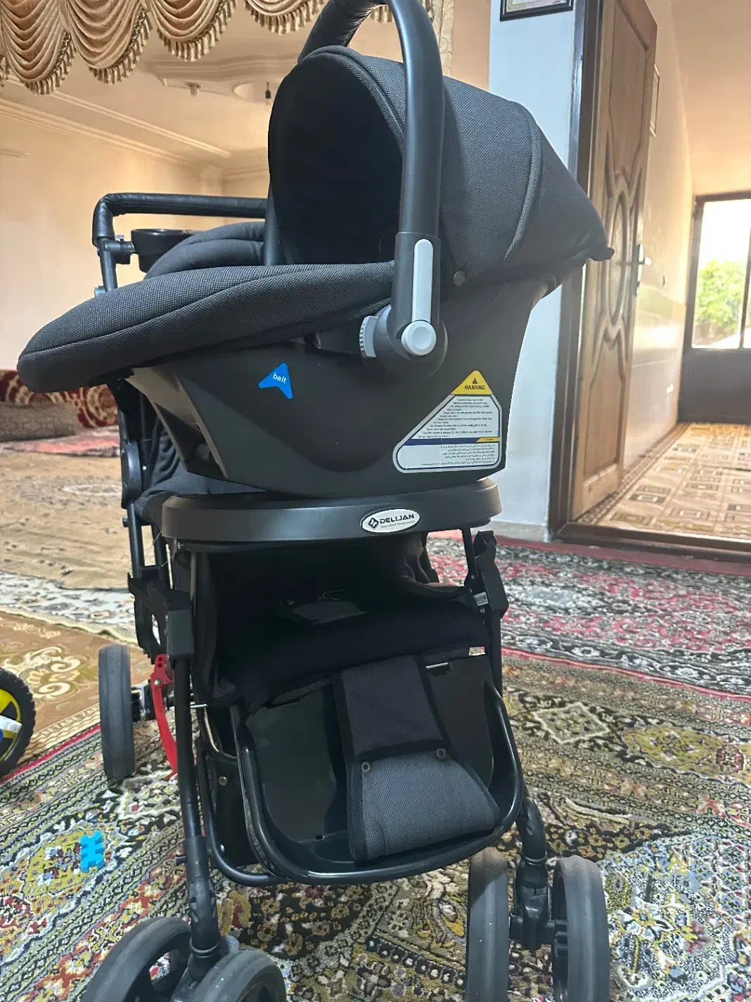 ست کالاسکه کریر مارک دلیجان.نو مناسب سیسمونی|کالسکه و لوازم جانبی|ورامین, ورامین|دیوار