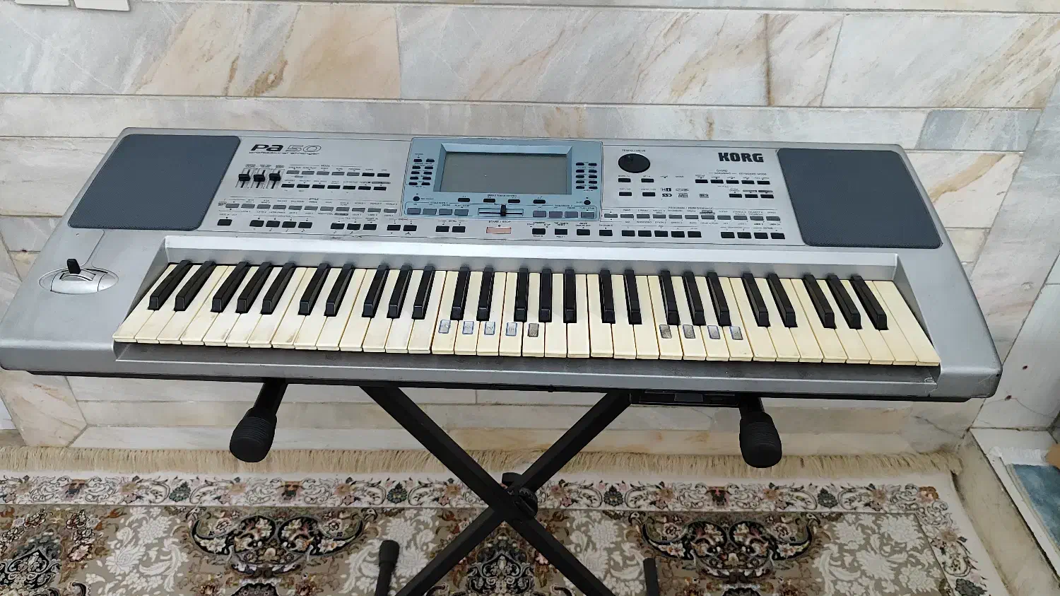 ارگ pa50|پیانو، کیبورد، آکاردئون|سیرجان, |دیوار