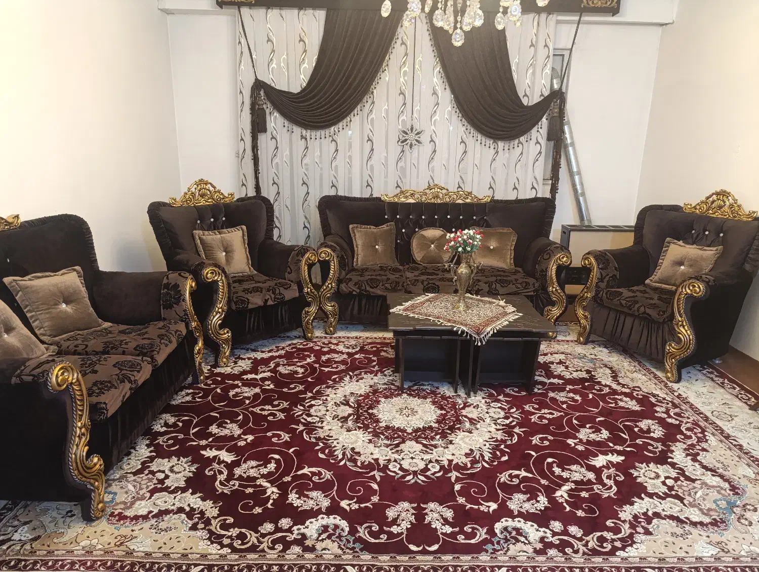 مبل ۷نفره|مبلمان خانگی و میز عسلی|پاکدشت, پاکدشت (مامازند)|دیوار