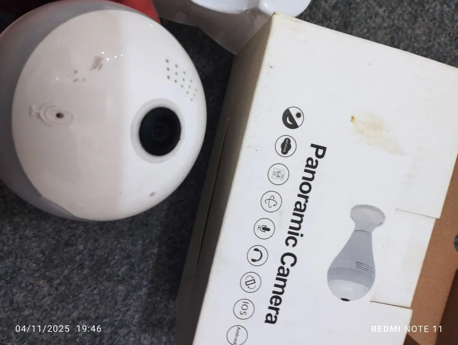 دوربین مداربسته لامپی|دوربین مداربسته|مشهد, نیزه|دیوار