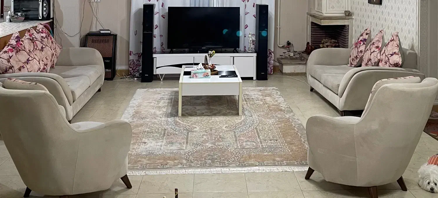 مبل ۷ نفره|مبلمان خانگی و میز عسلی|رشت, دیلمان|دیوار