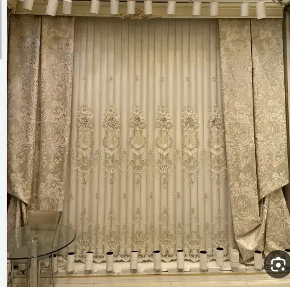 پنل پرده دو عدد|پرده، رانر، رومیزی|تهران, توحید|دیوار