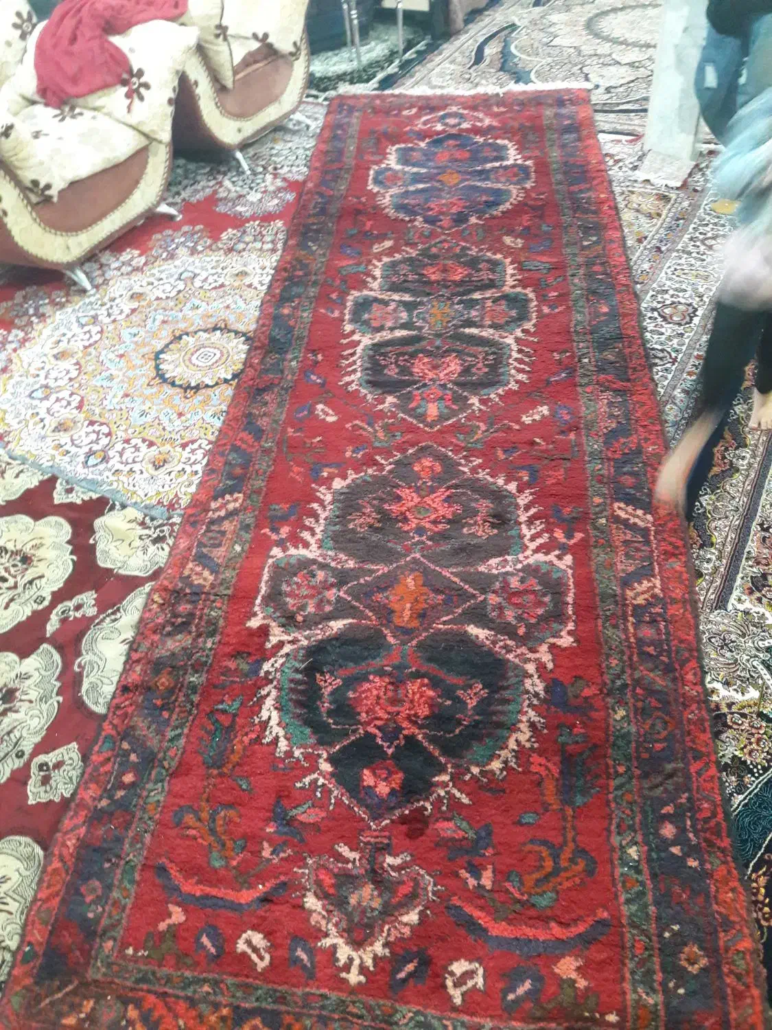 فرش دستباف|فرش|کرج, حصارک پایین|دیوار