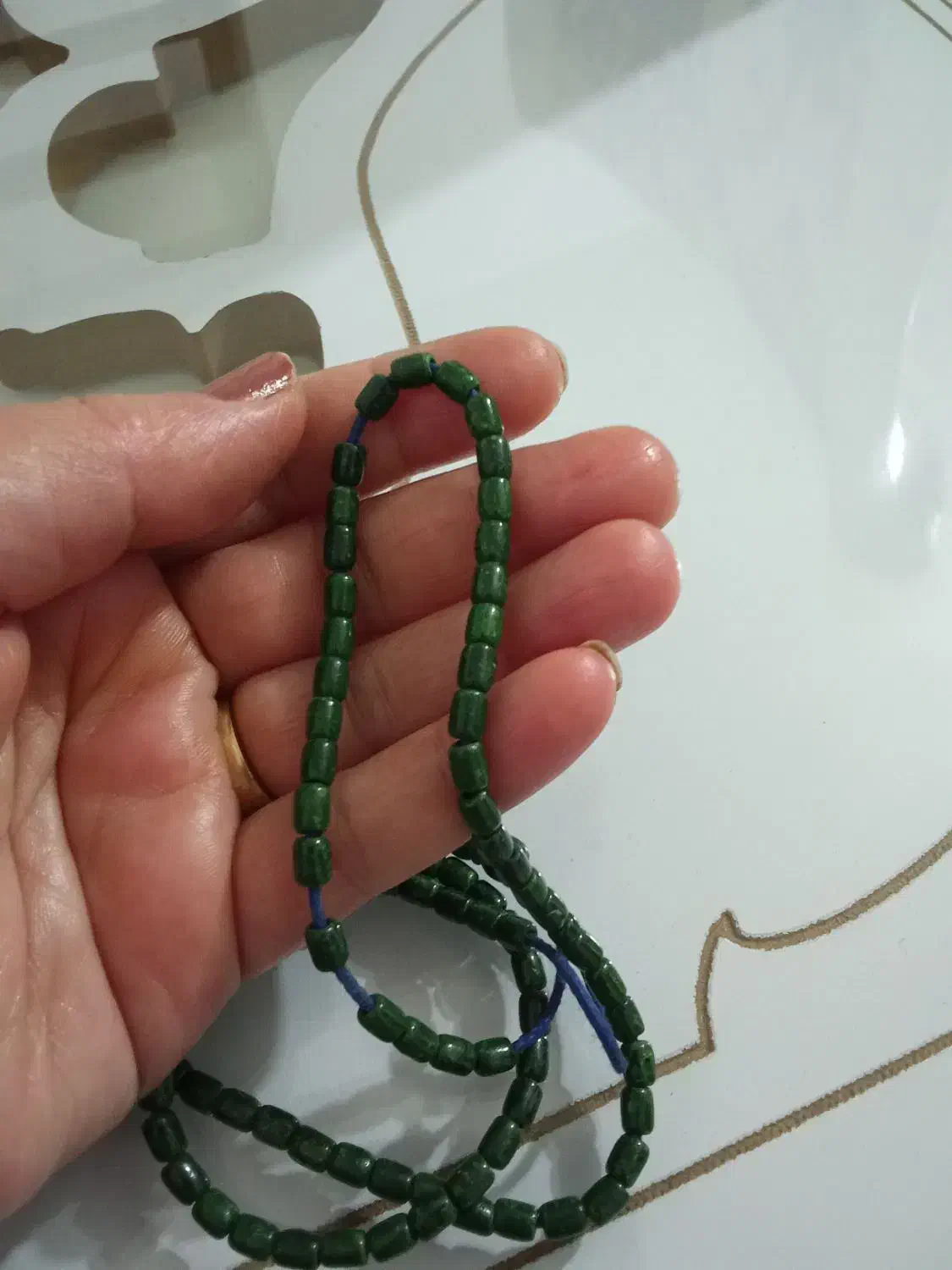 تسبیح نو|بدلیجات|مهاباد (آذربایجان غربی), |دیوار