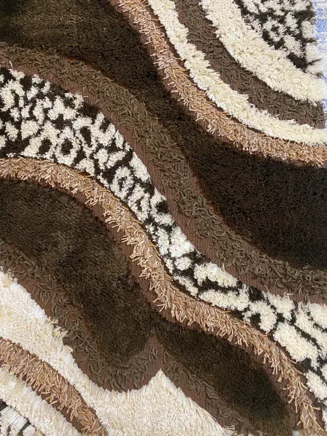 فرش 1در1ریش ریش ترک|فرش|رشت, گلسار|دیوار