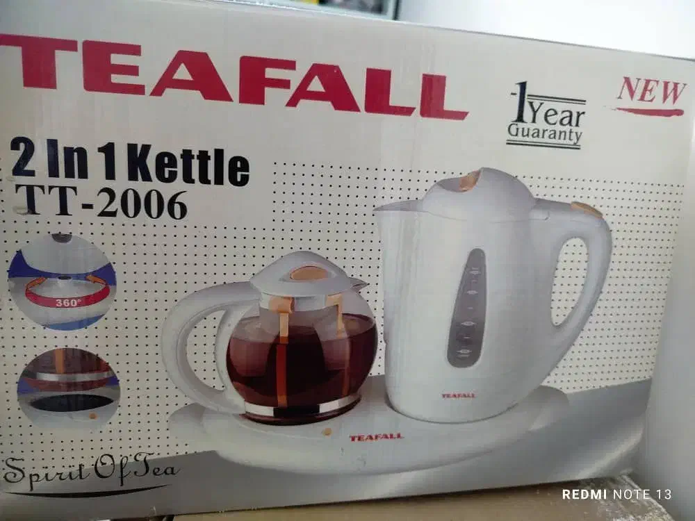 چای ساز برقی تفال اصلی دوقلو|سماور، چای‌ساز، قهوه‌ساز|لار, |دیوار