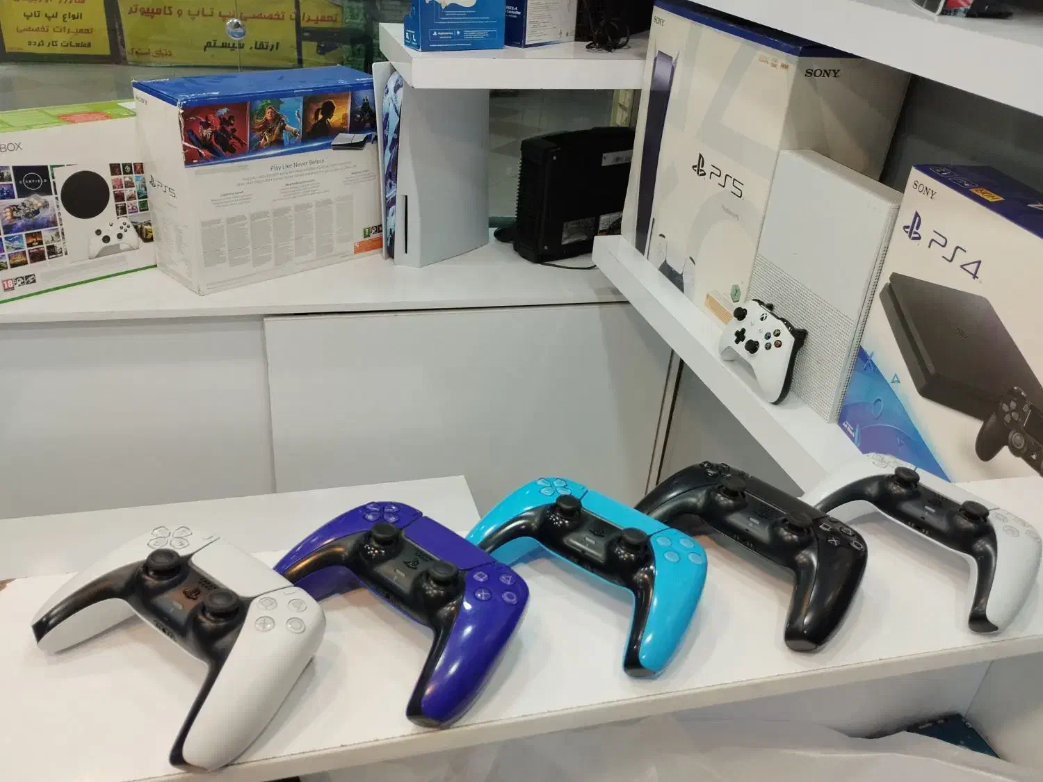 دسته ps5 و ps4 استوک|کنسول، بازی ویدئویی و آنلاین|شیراز, سینما سعدی|دیوار
