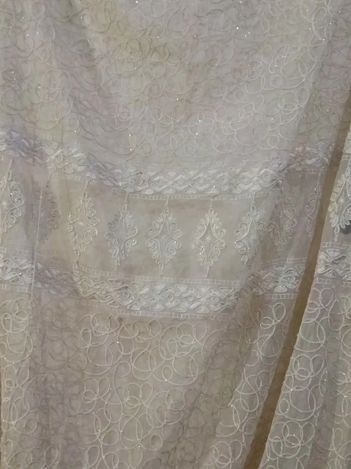 پرده گیپور نباتی سالم|پرده، رانر، رومیزی|ری, صفاییه (چشمه علی)|دیوار