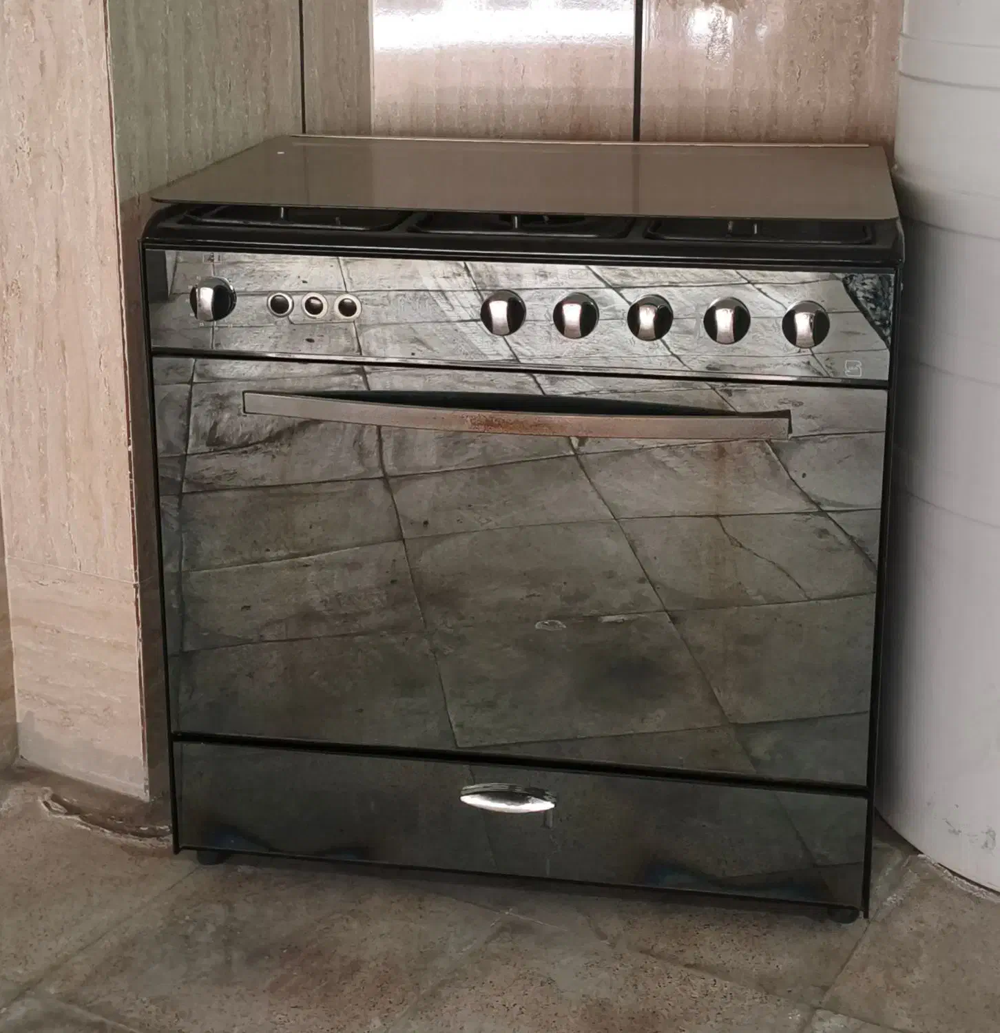 گاز 5 شعله میزکامپیوتر چهارپایه|اجاق گاز و لوازم برقی پختوپز|پاکدشت, پاکدشت (مامازند)|دیوار