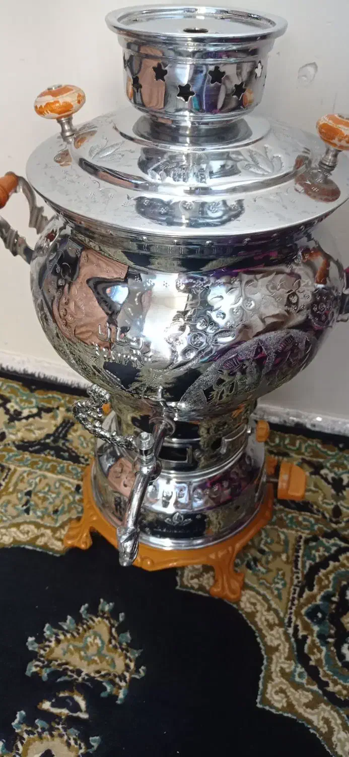 سماور گازی|سماور، چای‌ساز، قهوه‌ساز|تهران, شهرک ولیعصر جنوبی|دیوار