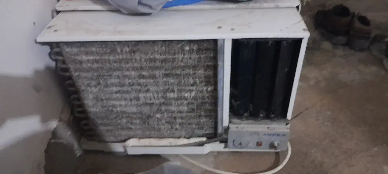 کولر گازی پنچری ۲۴هزاره قیمت مفت مفت زدم|کولر گازی و فن‌کوئل|سوق, |دیوار