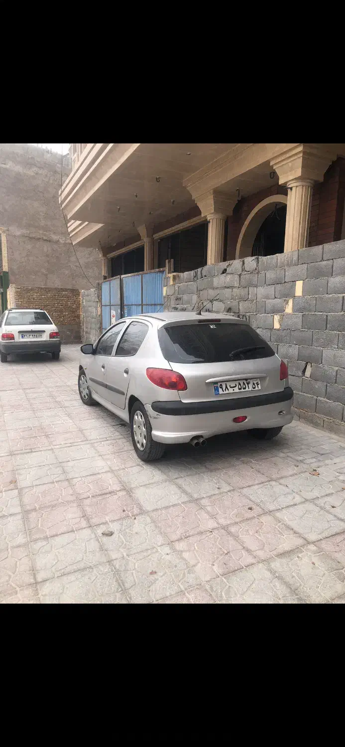 ۲۰۶ اتومات مدل ۱۳۸۳|خودرو سواری و وانت|یزد, |دیوار