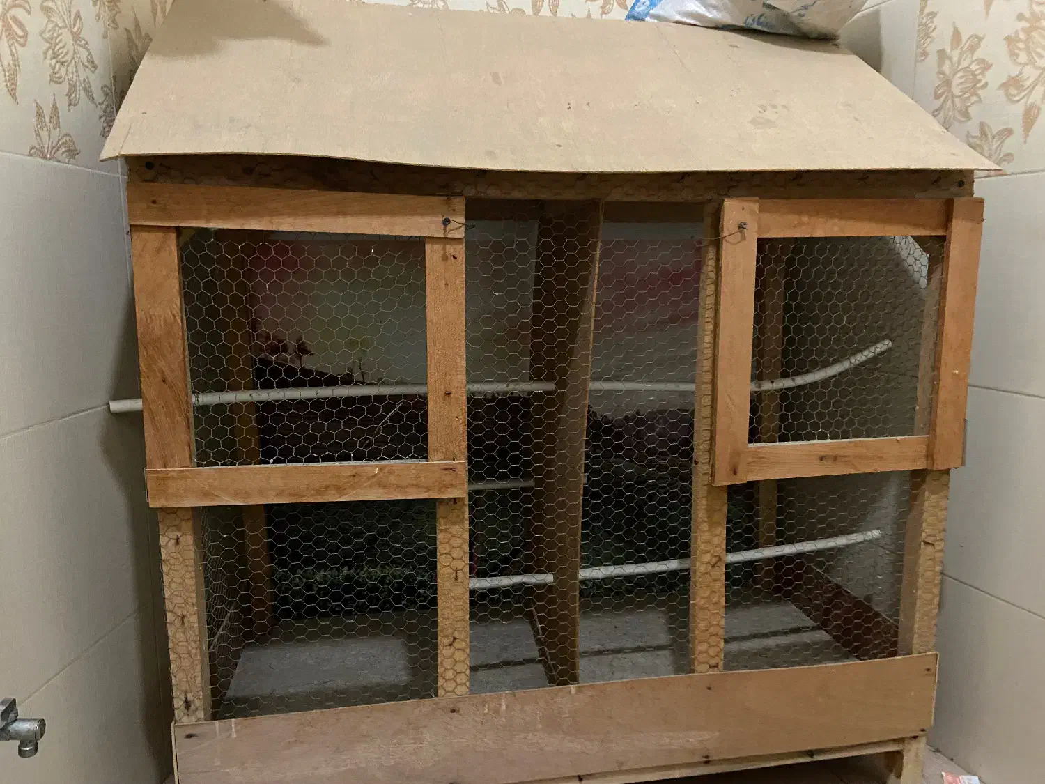 جای قناری و مرغ عشق|لوازم جانبی حیوانات|نکا, |دیوار