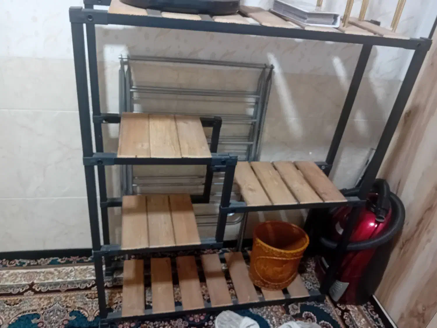 قفسه|کتابخانه، شلف، قفسه‌های دیواری|تهران, یافت آباد جنوبی|دیوار