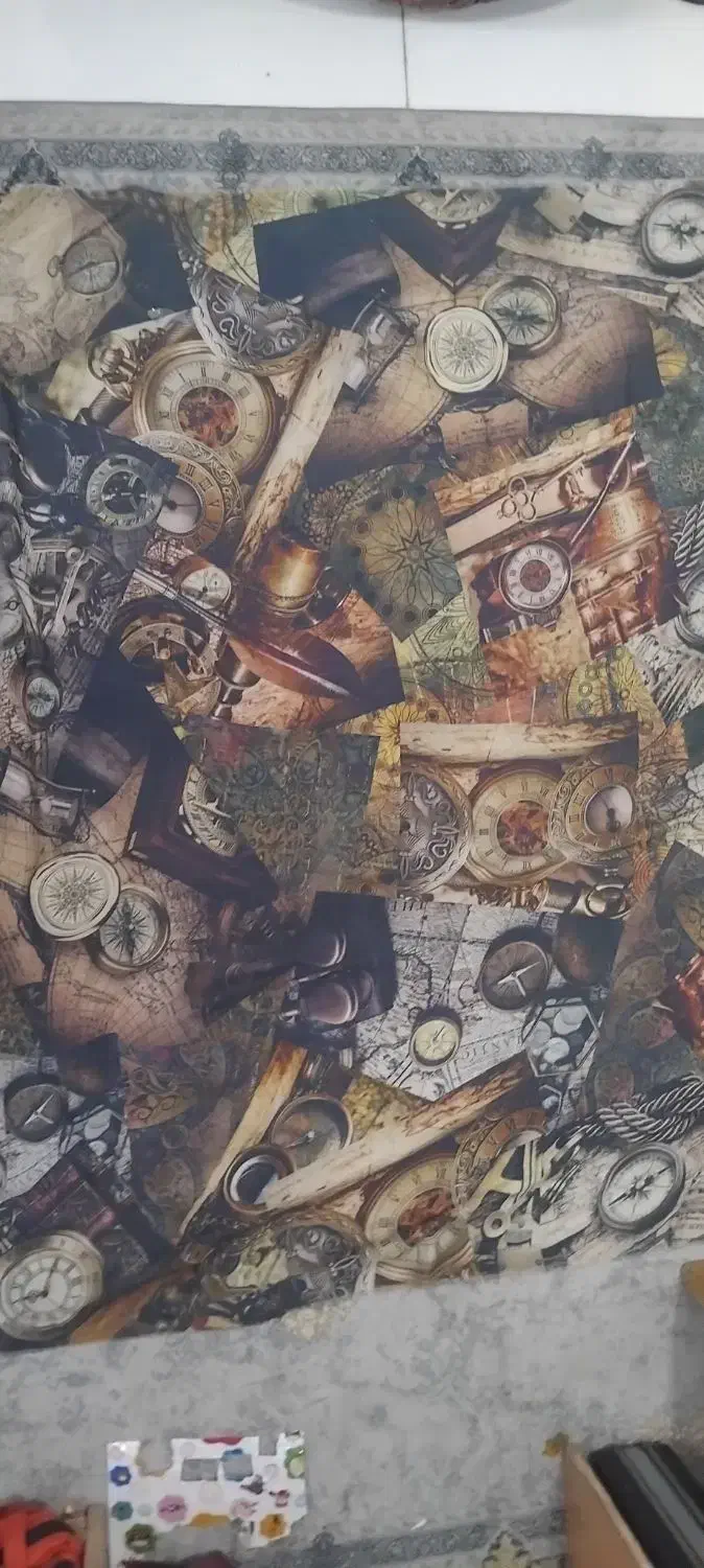 روسری قواره بزرگ پاییزه نخی یک متر در یک متر|لباس|قم, شهر قائم|دیوار