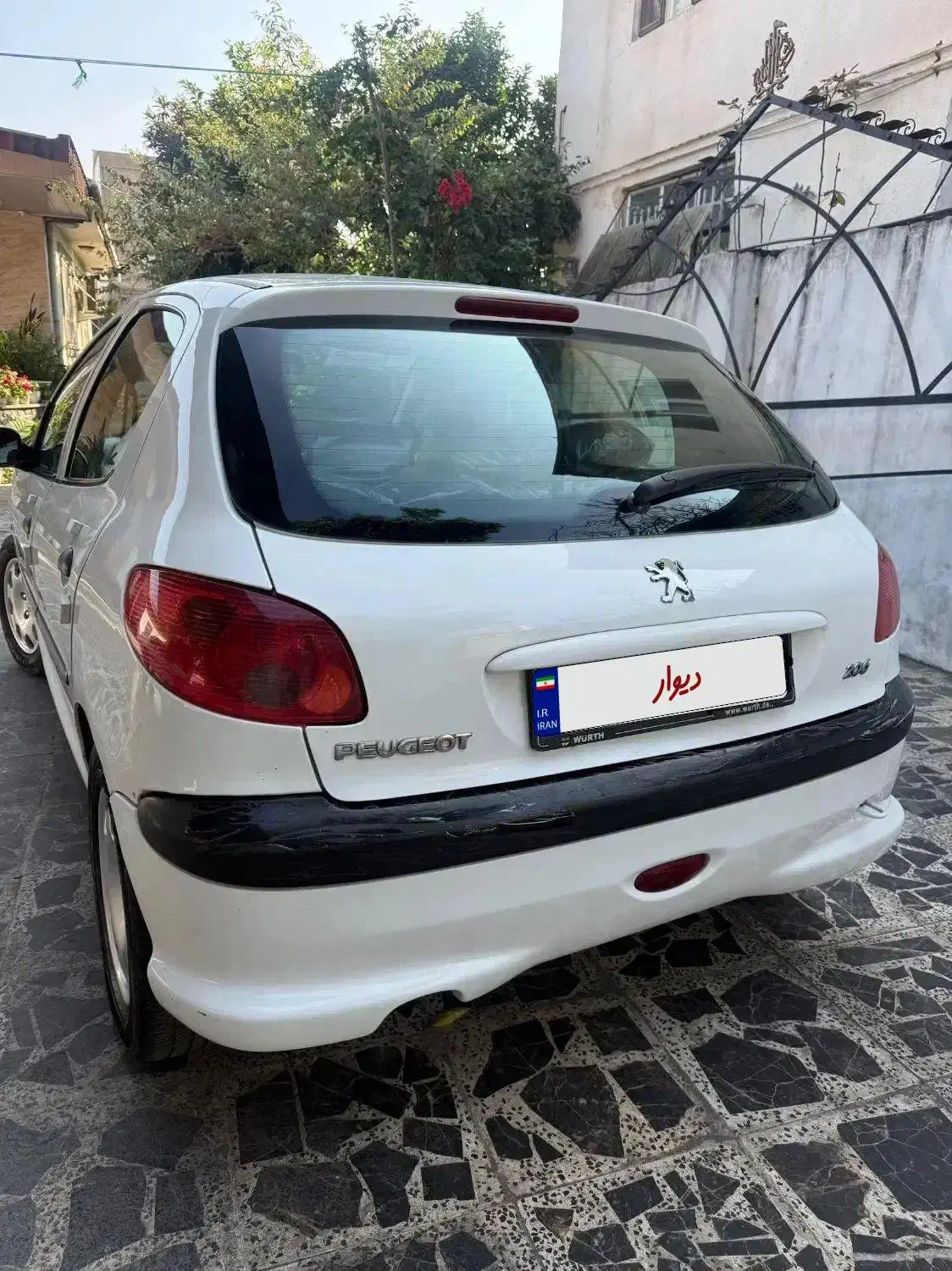 206 تیپ دو مدل 1391|خودرو سواری و وانت|چالوس, |دیوار