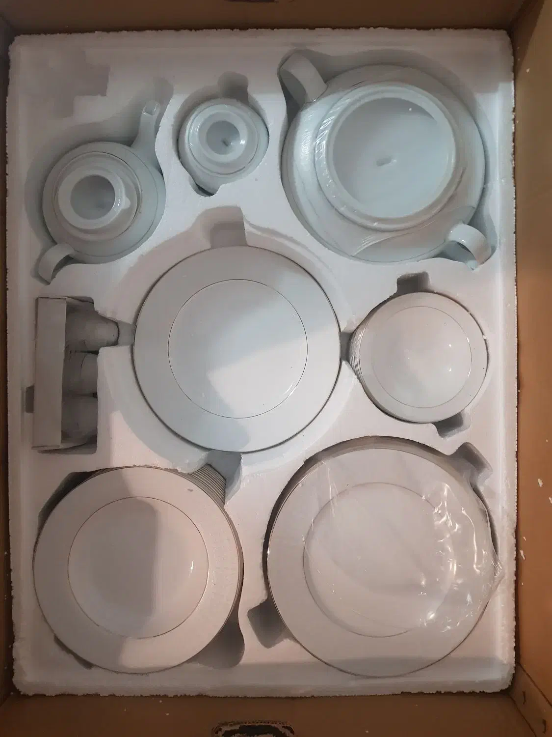 چینی زرین طرح صدف|ظروف سرو و پذیرایی|ساری, |دیوار