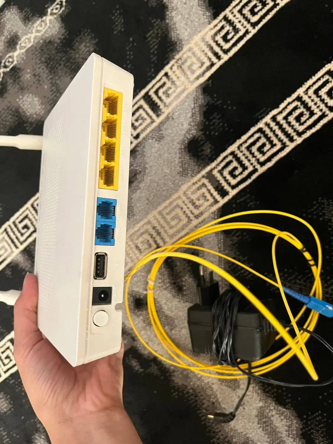 مودم فیبر نوری نو مخابرات|مودم و تجهیزات شبکه|مشهد, فدک|دیوار