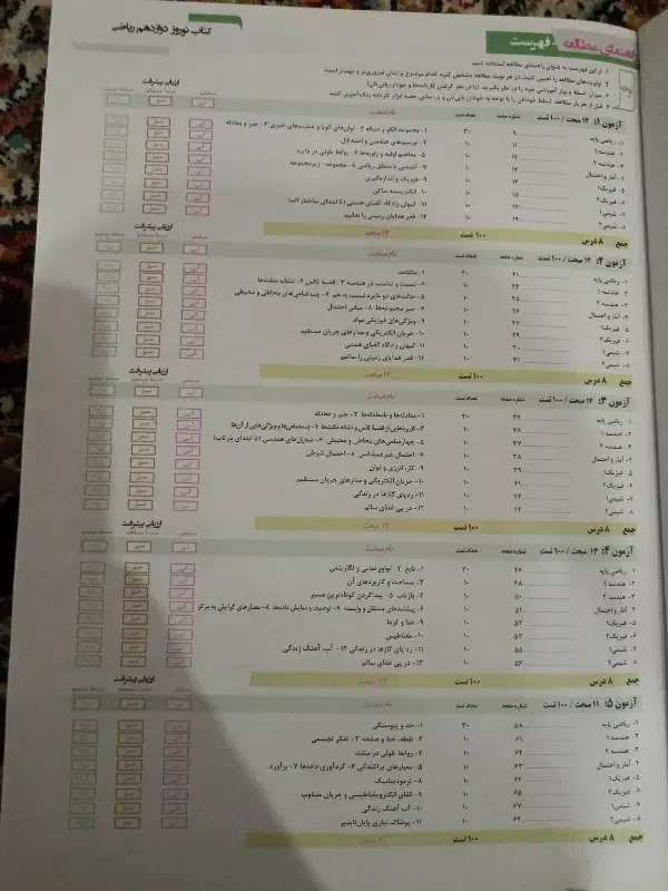 کتاب نوروز دوازدهم ریاضی|کتاب و مجله آموزشی|نسیم‌شهر, |دیوار