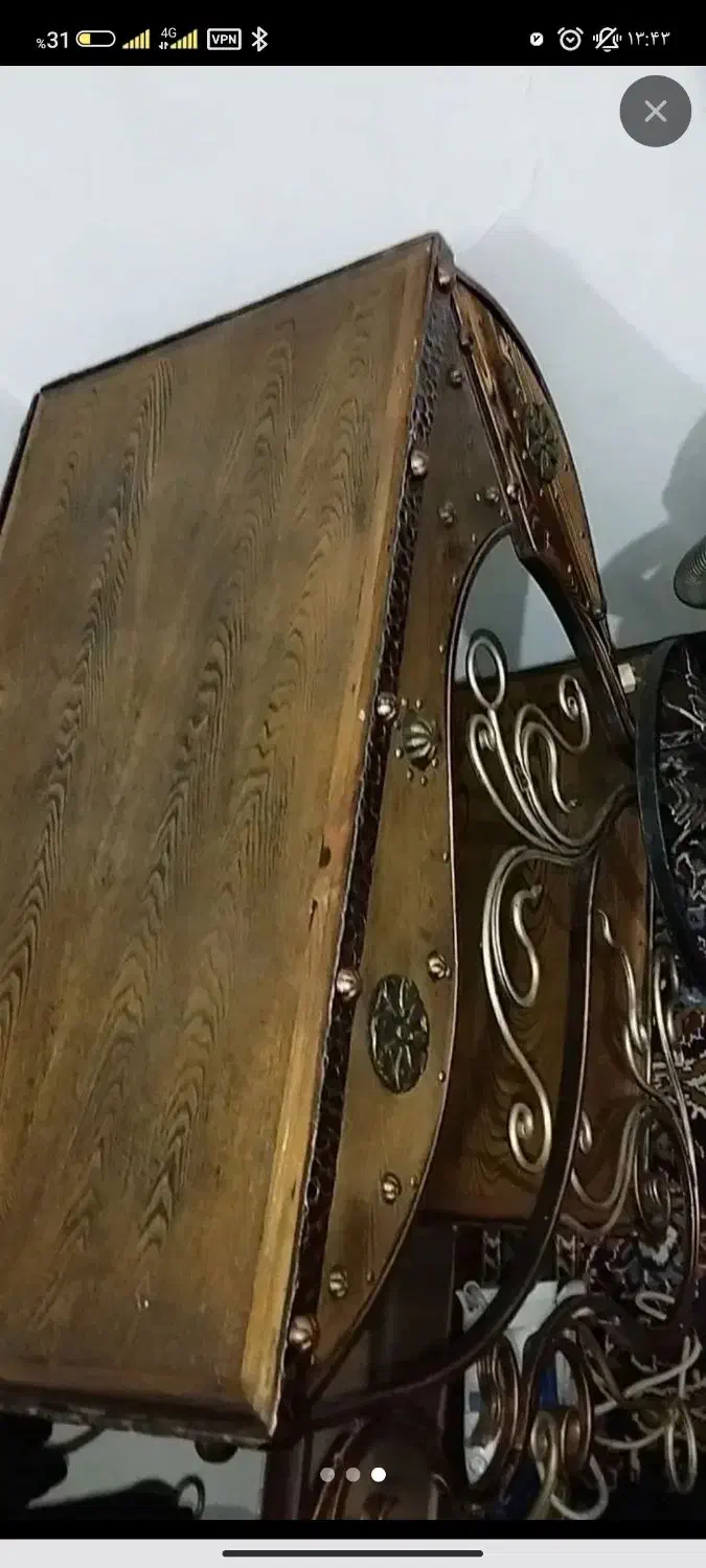 میز کنار سالنی|صنایع دستی و سایر لوازم تزئینی|مشهد, بهاران|دیوار