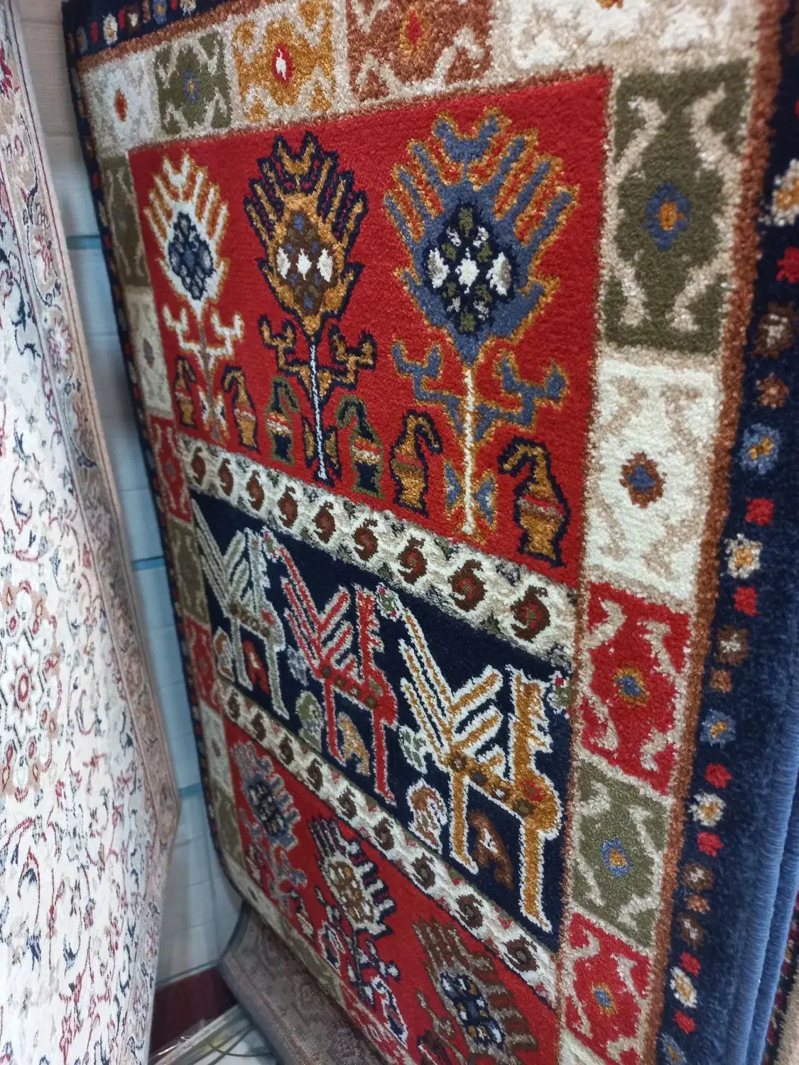 عنواع قالیچه پادری روتختی|پادری|میانه, |دیوار