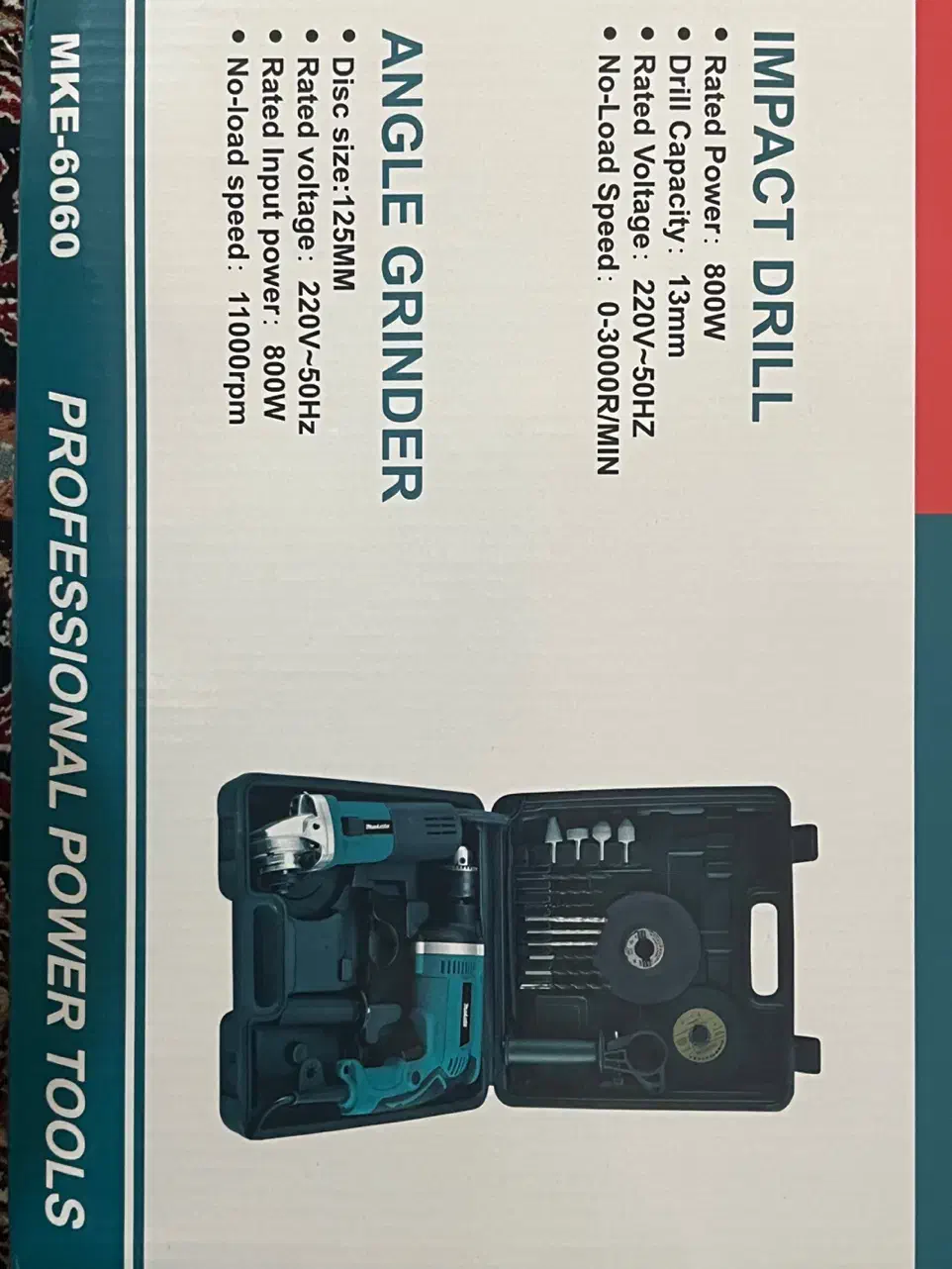 دریل چکشی و سنگ فرز نو|ابزارآلات|شهرکرد, |دیوار