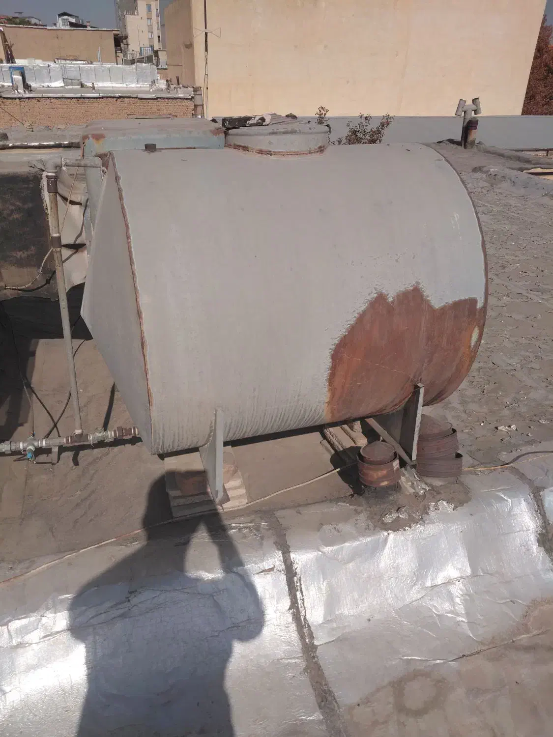 مخزن آب گالوانیزه|مصالح و تجهیزات ساختمان|بروجرد, |دیوار