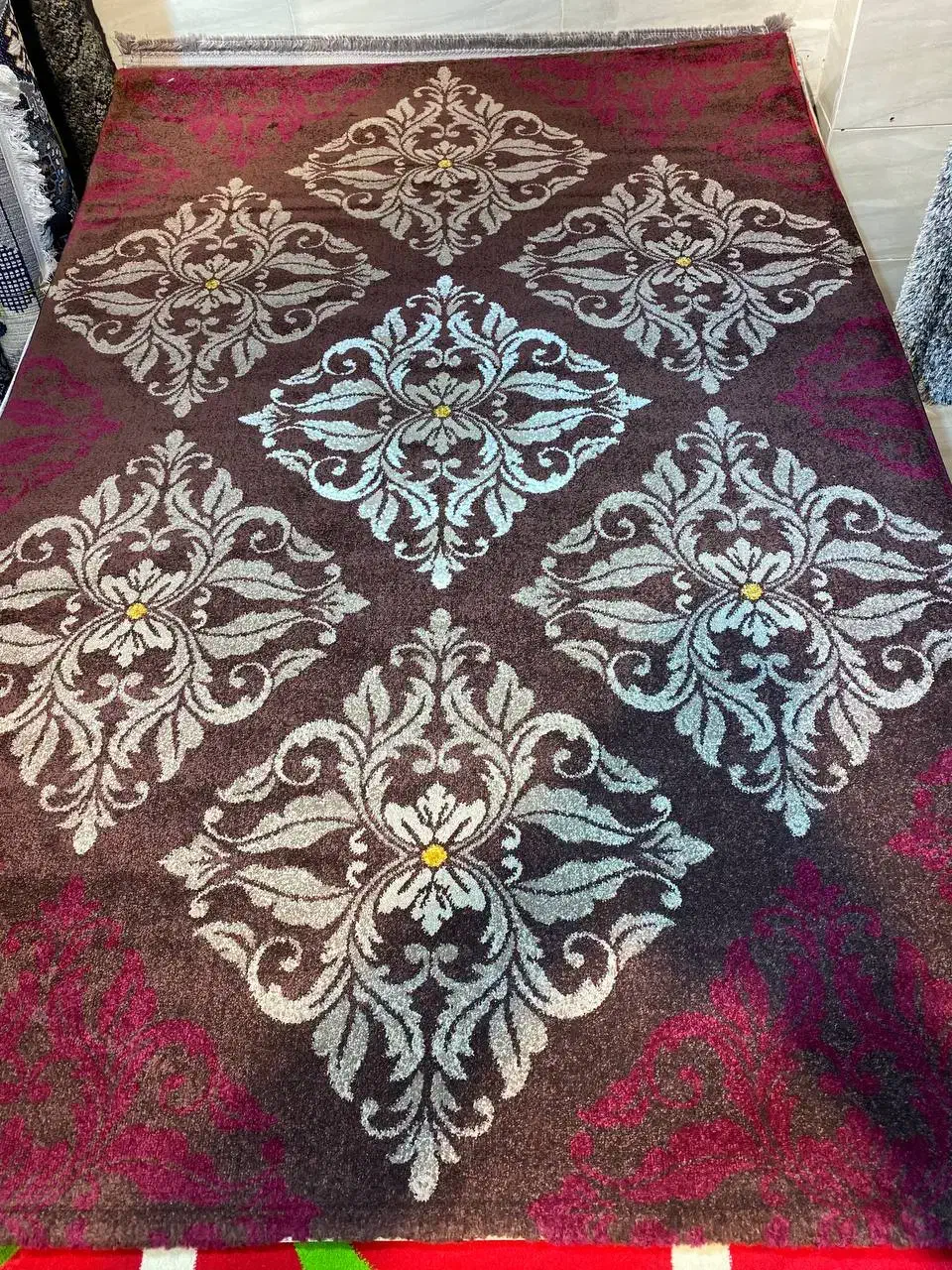 فرش ۴متری|فرش|زرقان, |دیوار