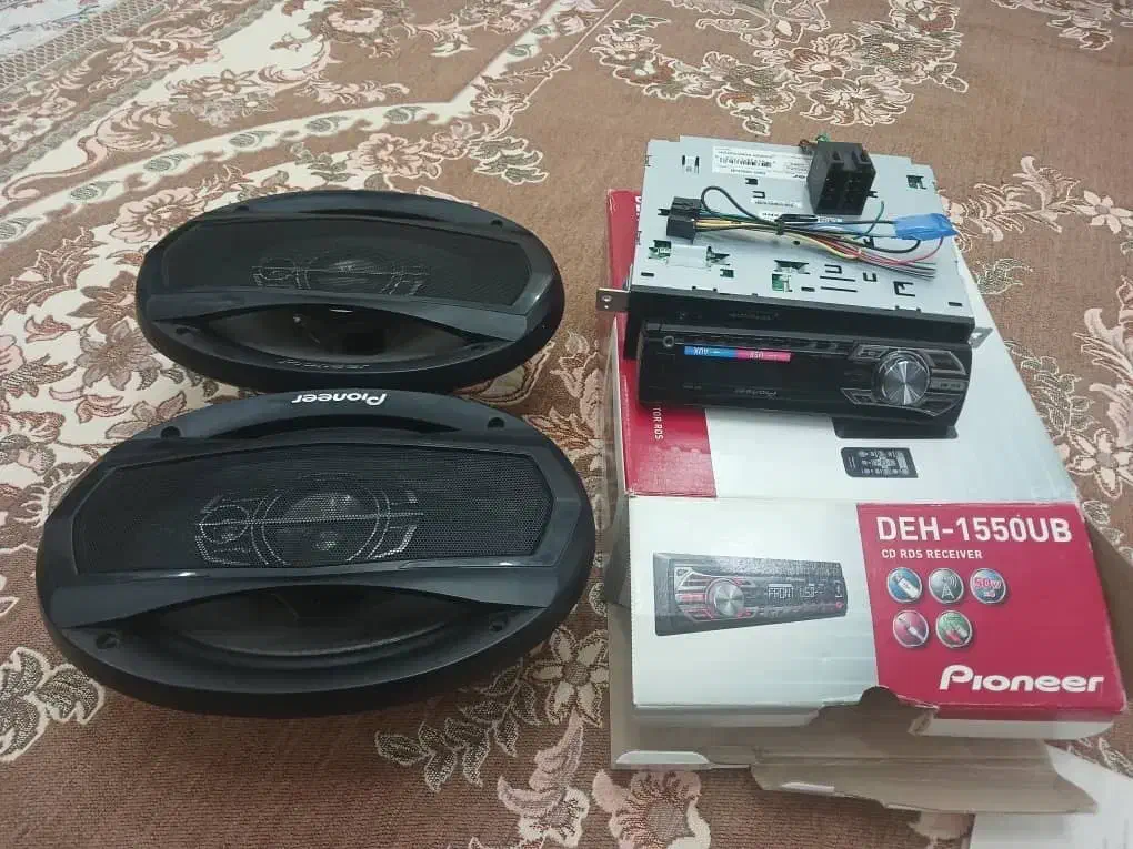 ضبط اورجینال Pioneer DEH-1550UB سالم بدون کارکرد|قطعات یدکی و لوازم جانبی|رشت, معلم|دیوار