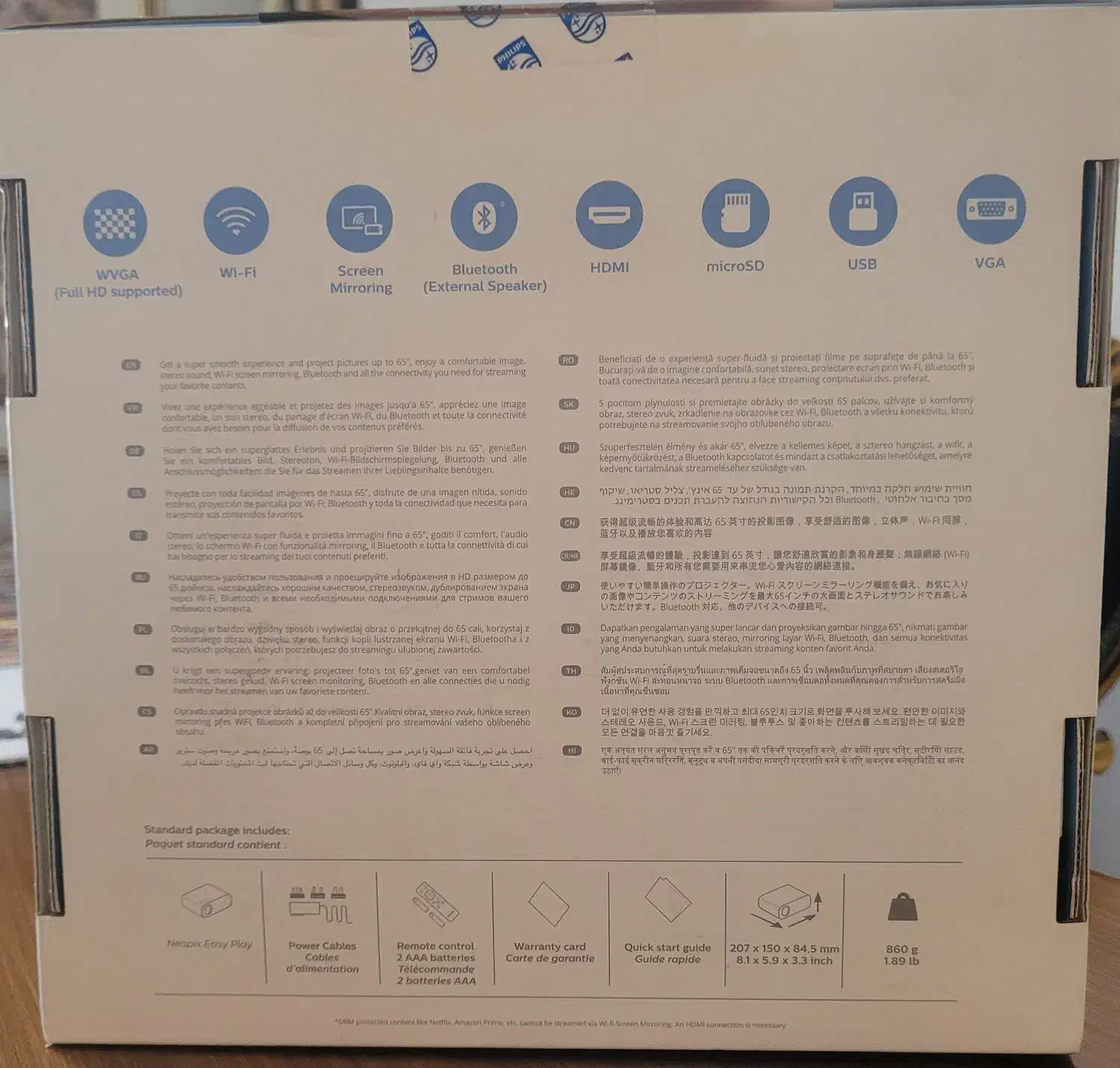 ویدیو پرژکتور فیلیپس مدل Npx 443|تلویزیون و پروژکتور|تهران, اوین|دیوار