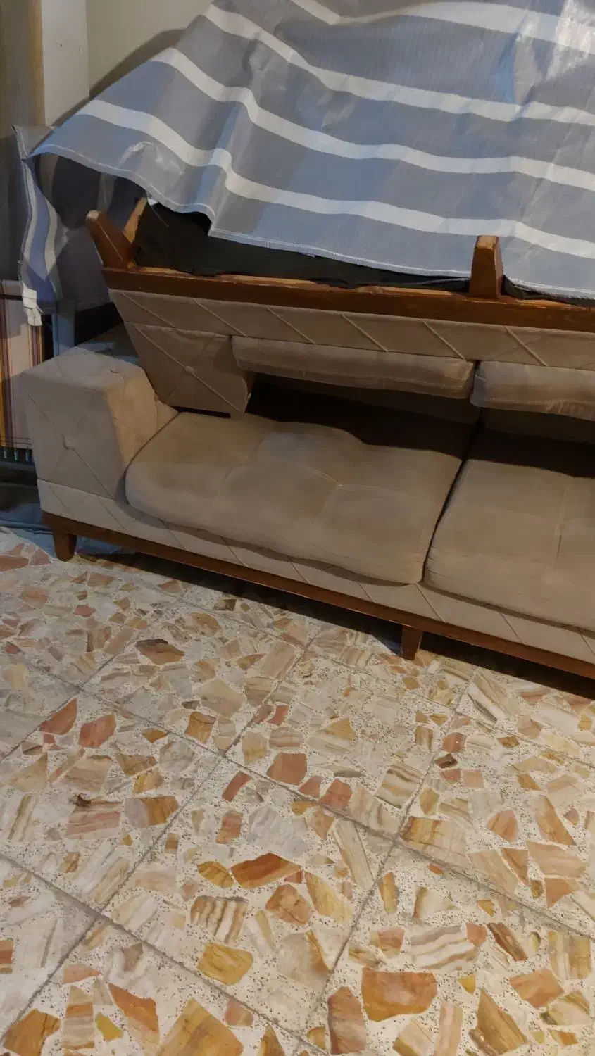 فروش مبل ۷ نفره|مبلمان خانگی و میز عسلی|لنگرود, |دیوار