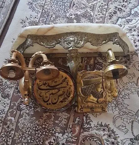 وسایل برنز سالم و تمیز ارزان|صنایع دستی و سایر لوازم تزئینی|اهر, |دیوار