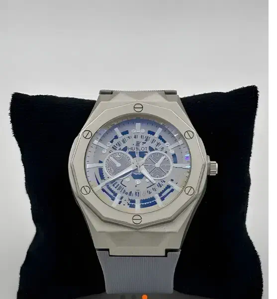 ساعت مردانه مدل HUBLOT طوسی و سرمه ای|ساعت|کرج, احدآباد|دیوار