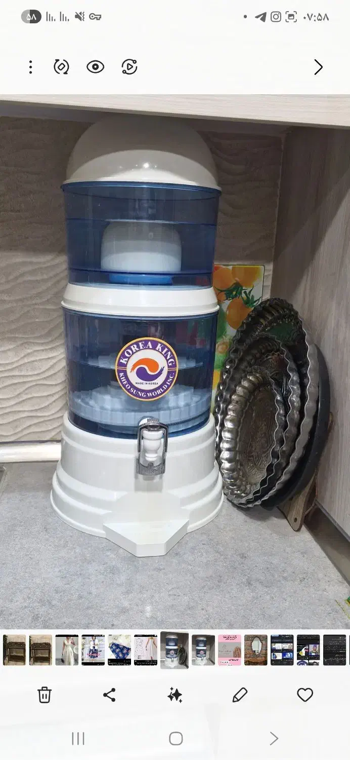 کباب پز. میز تی وی. تابلو.تصفیه آب .|آب‌سردکن و تصفیه آب|شاهین‌شهر, خانه کارگر|دیوار