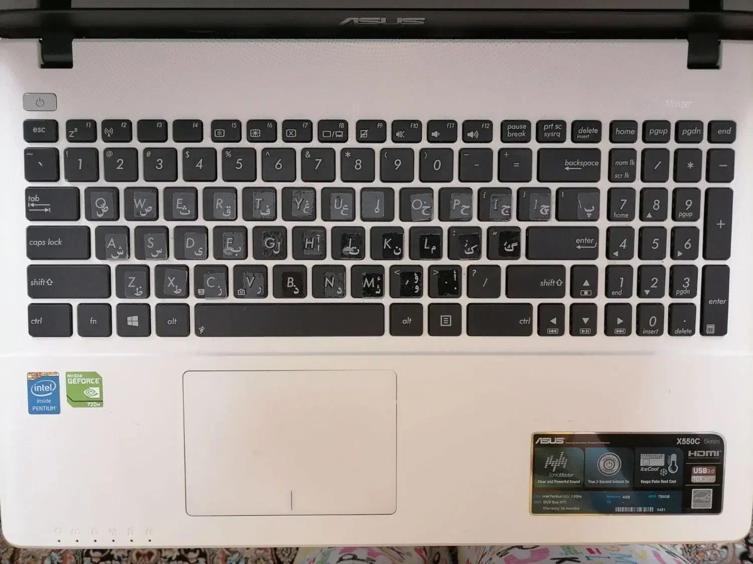 لپ تاپ ایسوز|رایانه همراه|پرند, فاز ۴|دیوار