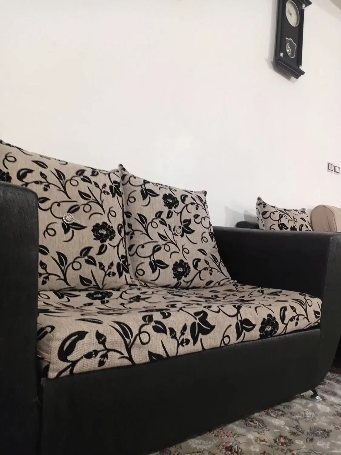 مبل ۷ نفره دو رو|مبلمان خانگی و میز عسلی|بوئین زهرا, |دیوار