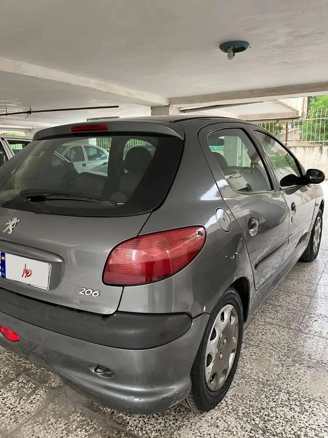 ۲۰۶ تیپ ۲ مدل ۸۴|خودرو سواری و وانت|گرگان, |دیوار